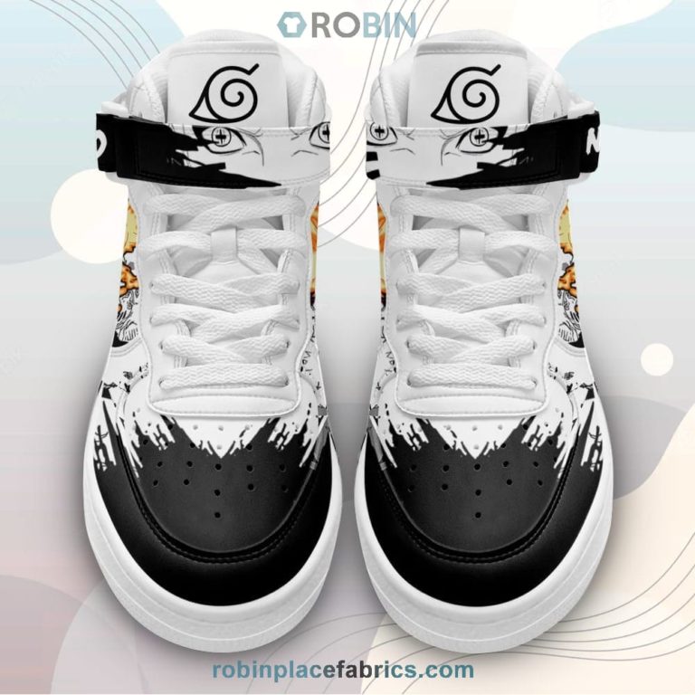 Nrt Uzumaki Bijuu Sneakers Air Mid Custom Anime Shoes