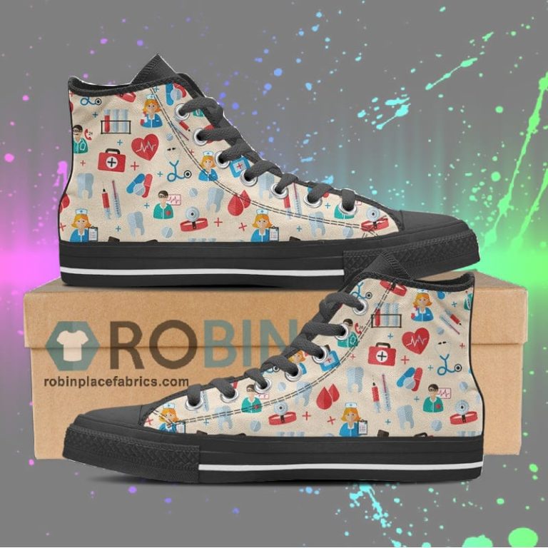 Nurse Canvas High Top Sneaker