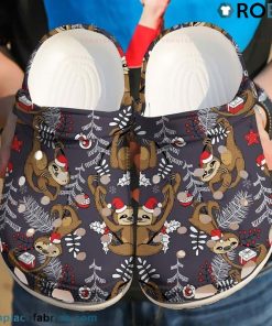 Nurse I Love Sloth Noel Crocs Shoes