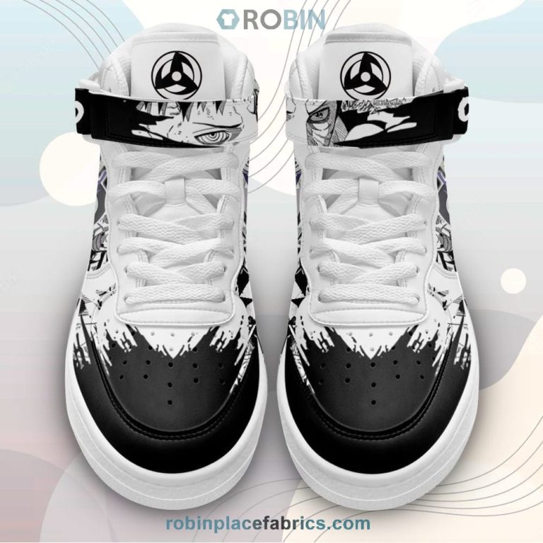 Obito Sneakers Air Mid Custom Anime Shoes