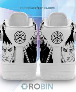 Obito Sneakers Air Mid Custom Anime Shoes Obito Sneakers Air Mid Custom Anime Shoes