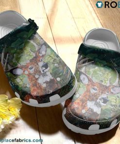 Oh Deer Art Crocs Shoes