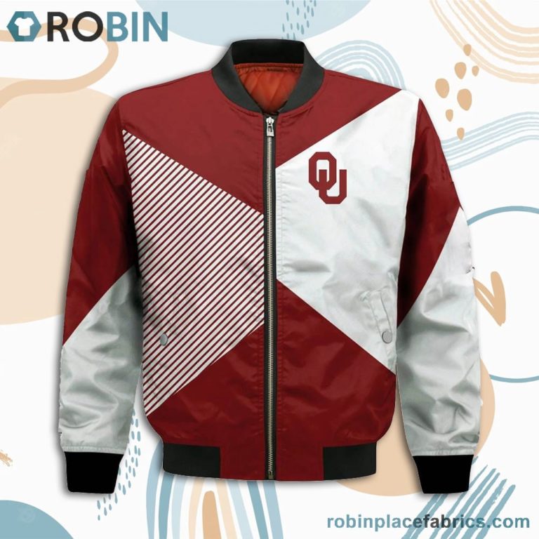 Oklahoma Sooners Damn Right I Am Sooners Fan Now And Forever Bomber Jacket