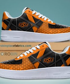 Oklahoma State Cowboys NCAA Football Team Air Force 1 NAF Sneakers