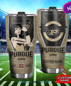 Oregon Ducks Wonder Woman Custom Name Stainless Steel Tumblers Cup