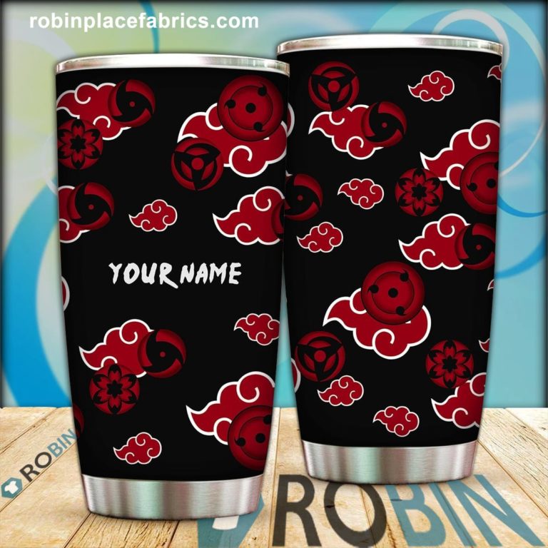 Personalized Akatsuki Sharingan Stainless Steel Tumblers Cup