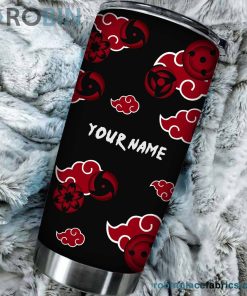 Personalized Akatsuki Sharingan Stainless Steel Tumblers Cup