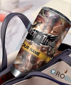 Personalized Attack on Titan All In Stainless Steel Tumblers Cup
