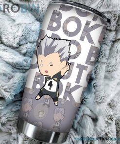 Personalized Chibi Bokuto Stainless Steel Tumblers Cup