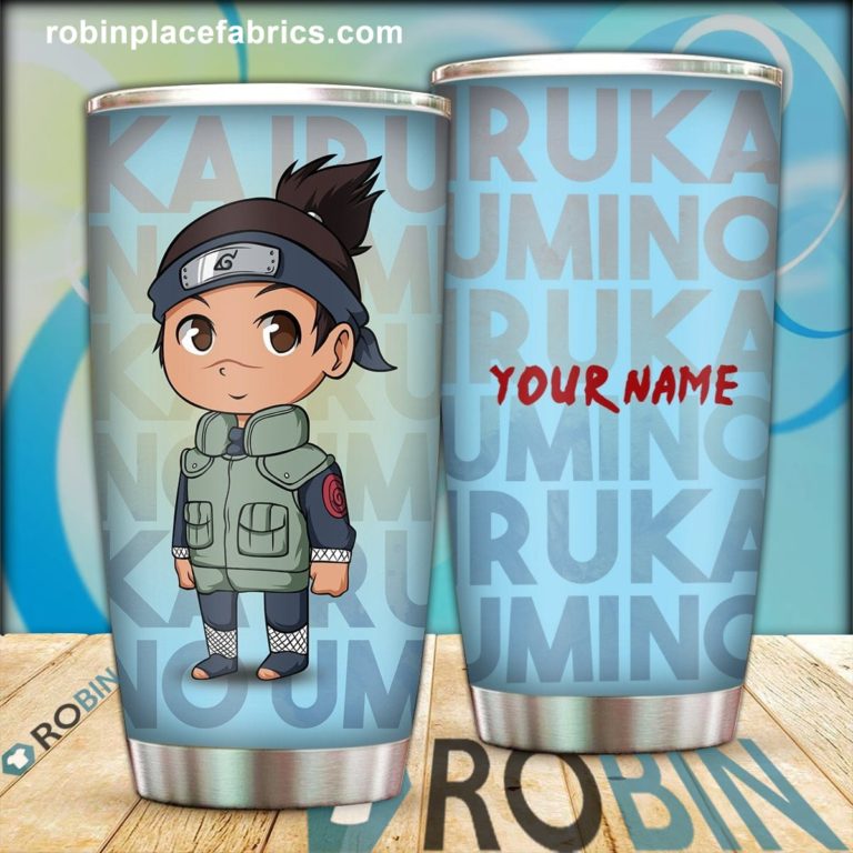 Personalized Chibi Iruka Umino Stainless Steel Tumblers Cup