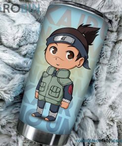 Personalized Chibi Iruka Umino Stainless Steel Tumblers Cup