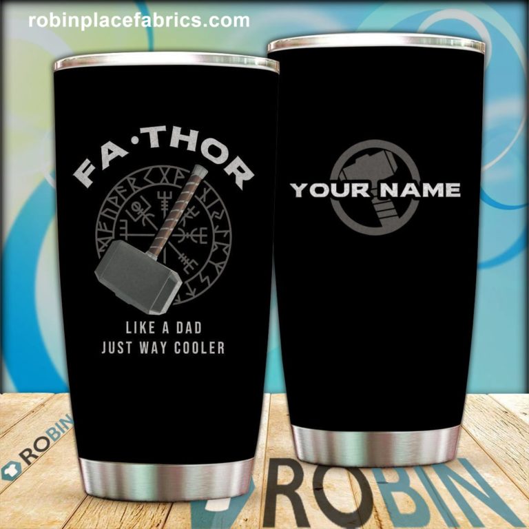 Personalized Cool Fathor Stainless Steel Tumblers Cup