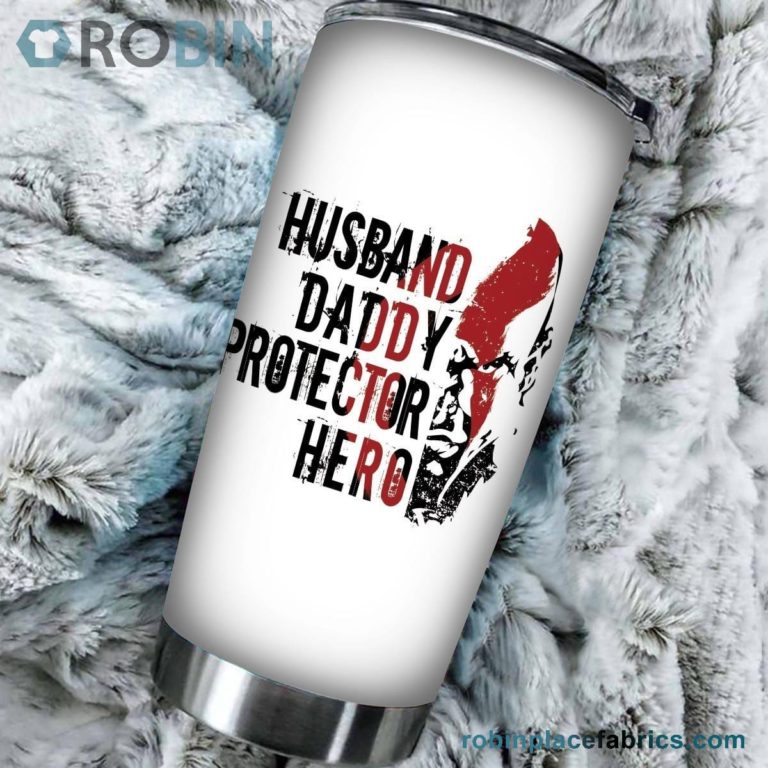 Personalized Father Kratos Stainless Steel Tumblers Cup
