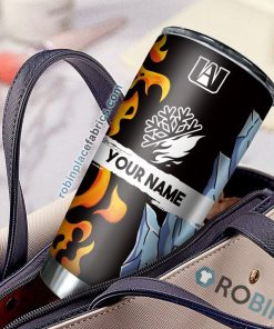 Personalized Fire and Ice is my Quirk Stainless Steel Tumblers Cup