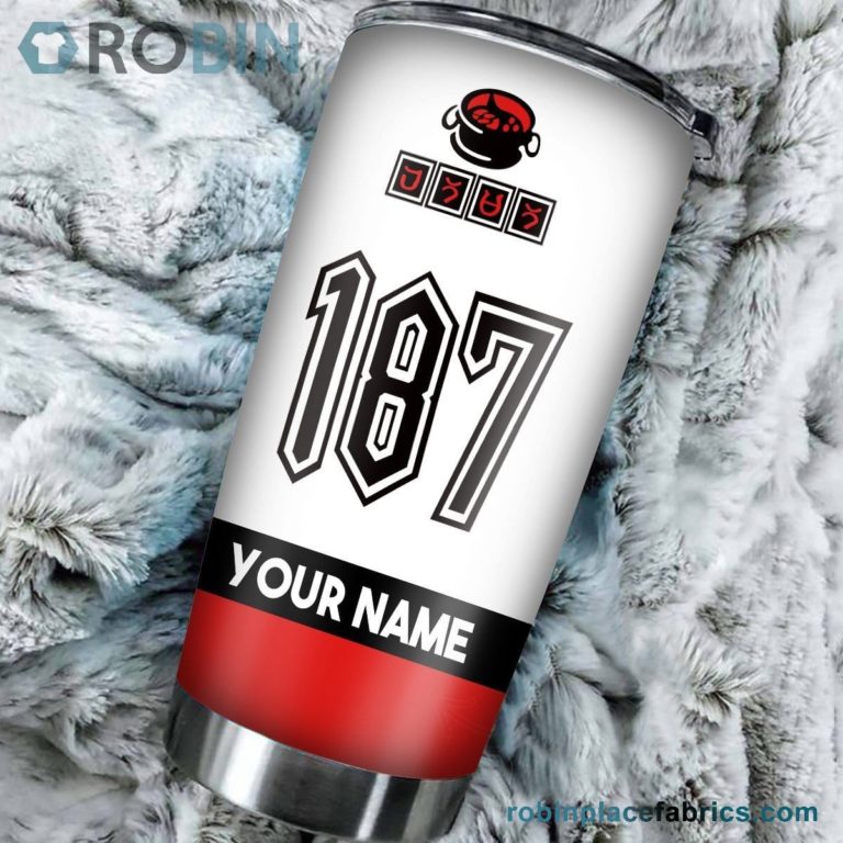 Personalized Poke Fire Uniform Stainless Steel Tumblers Cup