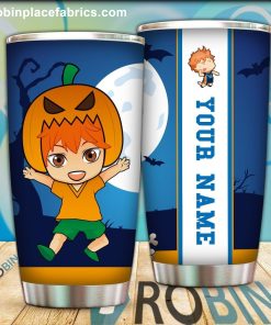 Personalized Pumpkin Hinata Shoyo Stainless Steel Tumblers Cup
