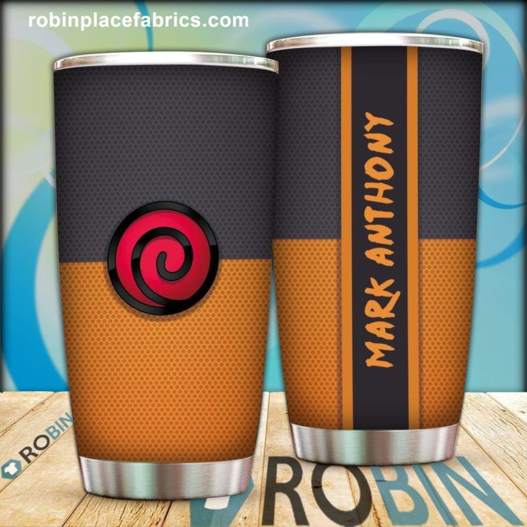Personalized Uzumaki Clan Stainless Steel Tumblers Cup