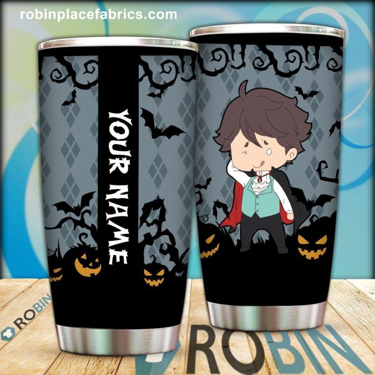 Personalized Vampire Toru Oikawa Stainless Steel Tumblers Cup