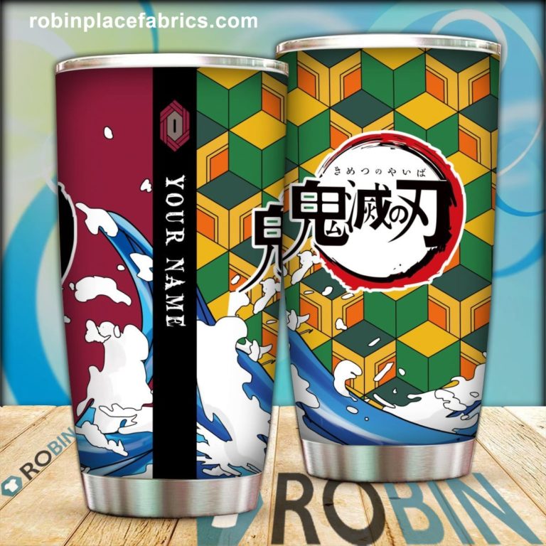 Personalized Water Hashira Stainless Steel Tumblers Cup