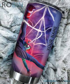 Personalized Web Slinger Miles Stainless Steel Tumblers Cup