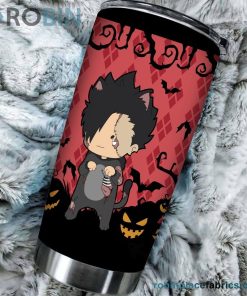 Personalized Zombie Cat Tetsuro Kuroo Stainless Steel Tumblers Cup