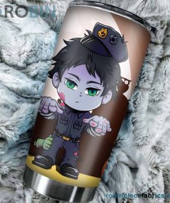Personalized Zombie Guard Keiji Akaashi Stainless Steel Tumblers Cup