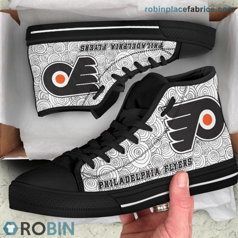 Phialadelphia Flyers Canvas Sneaker High Top
