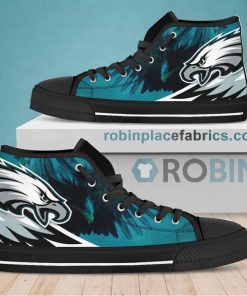 Philadelphia Eagles Canvas Sneaker Top Shoes