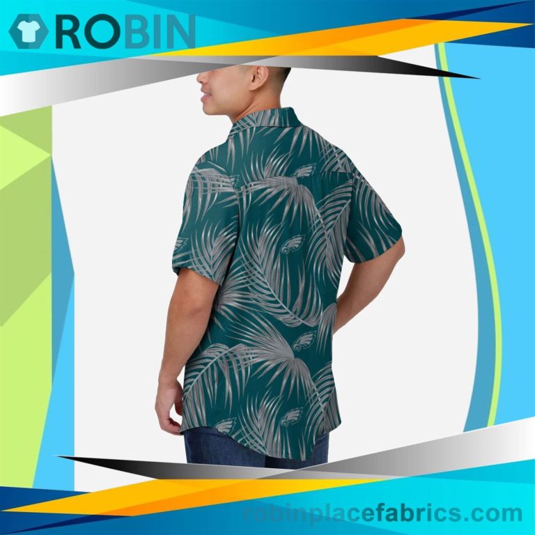 Philadelphia Eagles Hawaiian Button Up Shirt