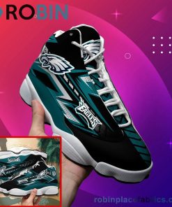 Philadelphia Eagles NFL Air Jordan 13 Sneakers