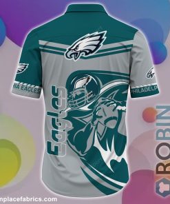 Philadelphia Eagles NFL Casual Button Down Hawaiian Shirts