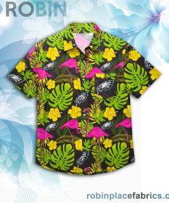 Philadelphia Eagles Nfl Short Sleeve Button Up Shirt