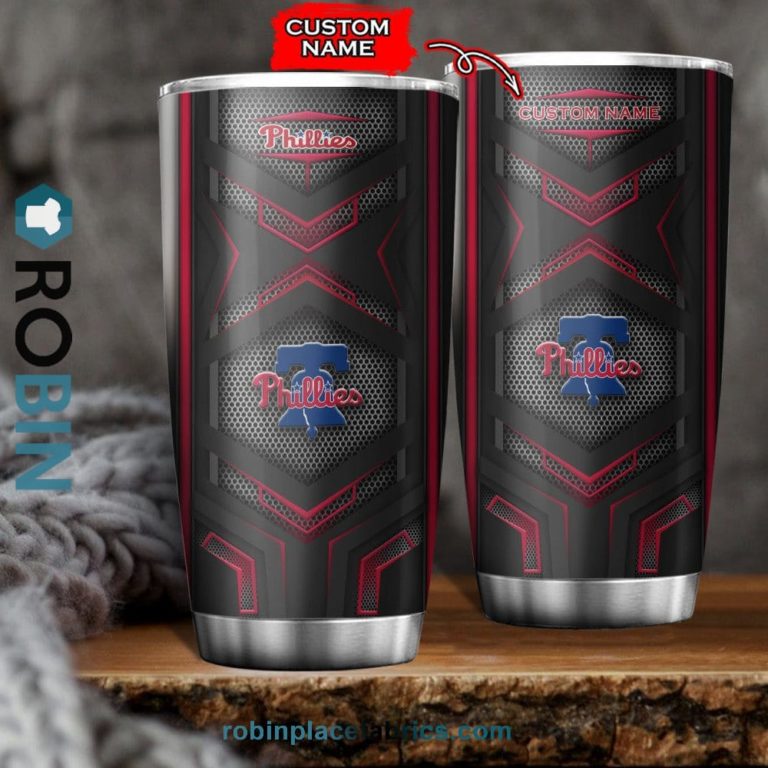 Philadelphia Phillies Custom Name Tumblers Cup
