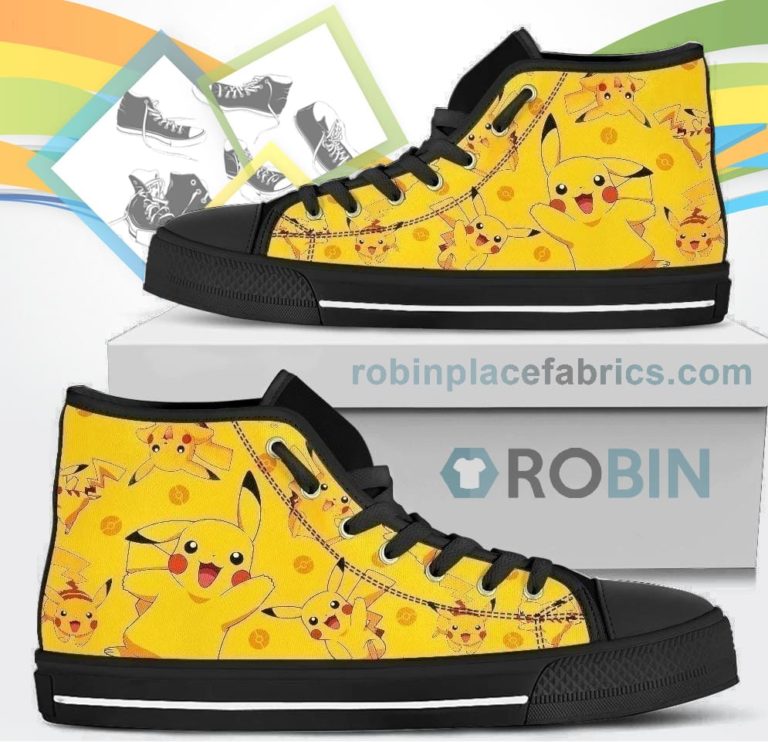 Pika Shoes Canvas High Top Sneaker