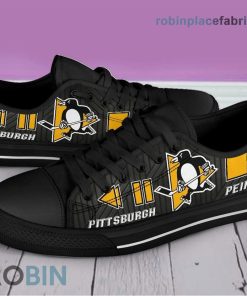 Pittsburgh Penguins Canvas Shoes Low Top Pittsburgh Penguins Canvas Shoes Low Top