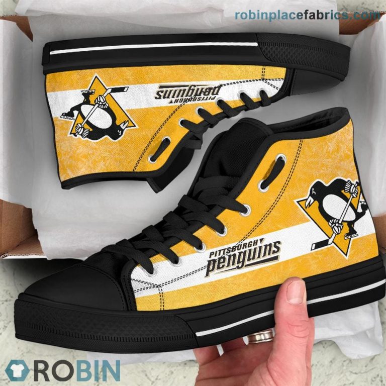 Pittsburgh Penguins Canvas Sneaker High Top