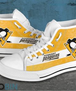Pittsburgh Penguins Canvas Sneaker High Top