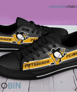Pittsburgh Penguins Canvas Sneaker Low Top Pittsburgh Penguins Canvas Sneaker Low Top