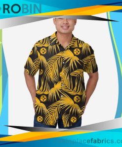 Pittsburgh Steelers Hawaiian Button Up Shirt