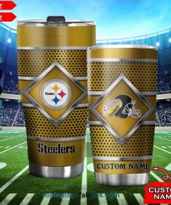 Pittsburgh Steelers NFL Custom Name Tumblers Cup