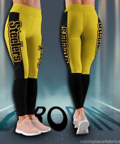 Pittsburgh Steelers NFL High Waisted Leggings Pittsburgh Steelers NFL High Waisted Leggings