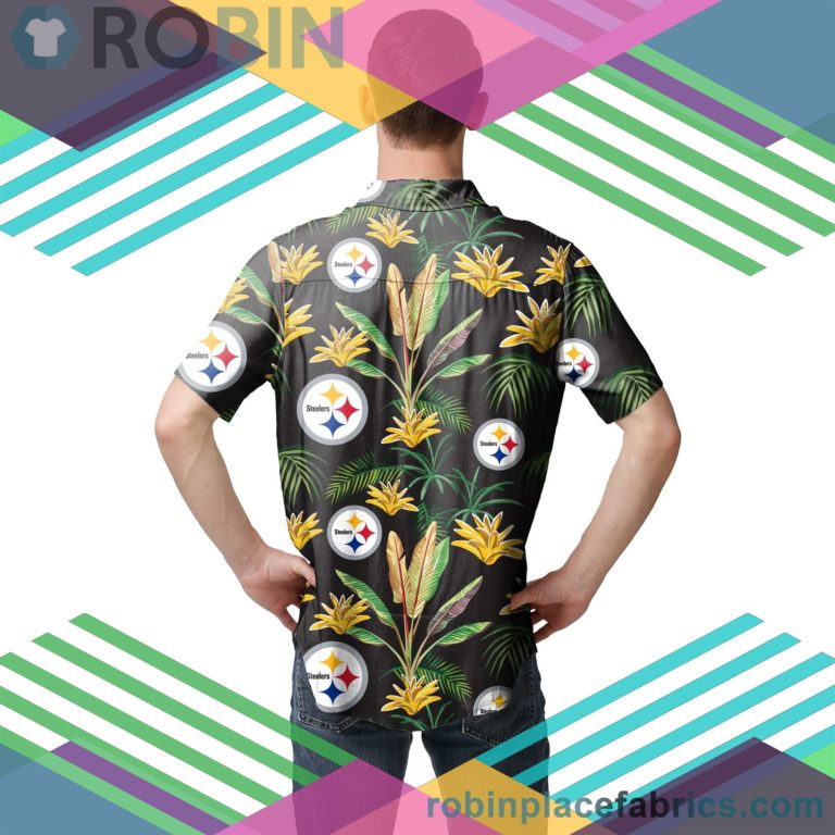 Pittsburgh Steelers Nfl Victory Vacay Button Up Shirt