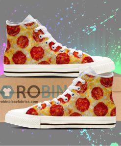 Pizza Canvas High Top Sneaker