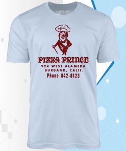Pizza Prince – Burbank, CA – Vintage Restaurant Unisex T-Shirt