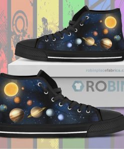 Planet Canvas High Top Sneaker