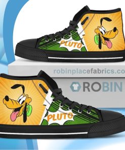 Pluto Canvas High Top Shoes