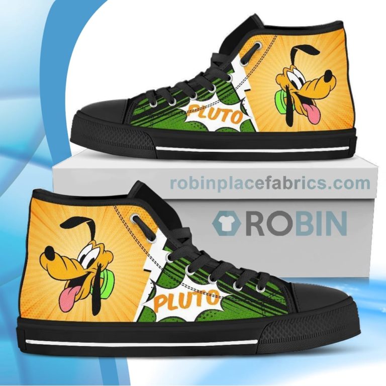 Pluto Canvas High Top Shoes