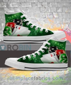 Poker Canvas High Top Sneaker