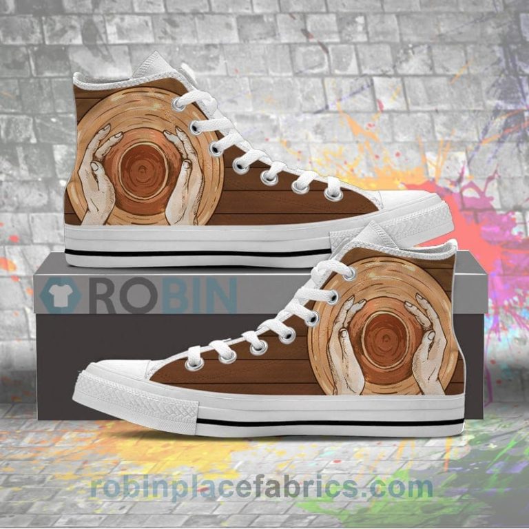 Pottery Lovers Canvas High Top Sneaker