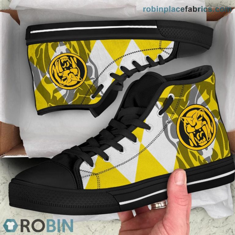 Power Rangers Canvas High Top Shoes